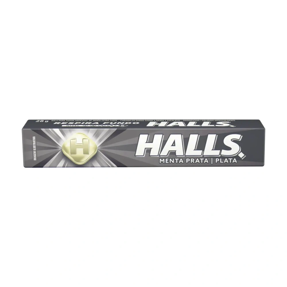 Bala Halls Menta Prata 28G