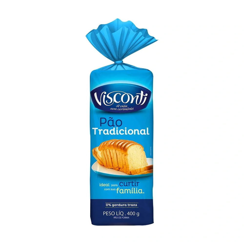 Pão Fatiado Visconti 400G