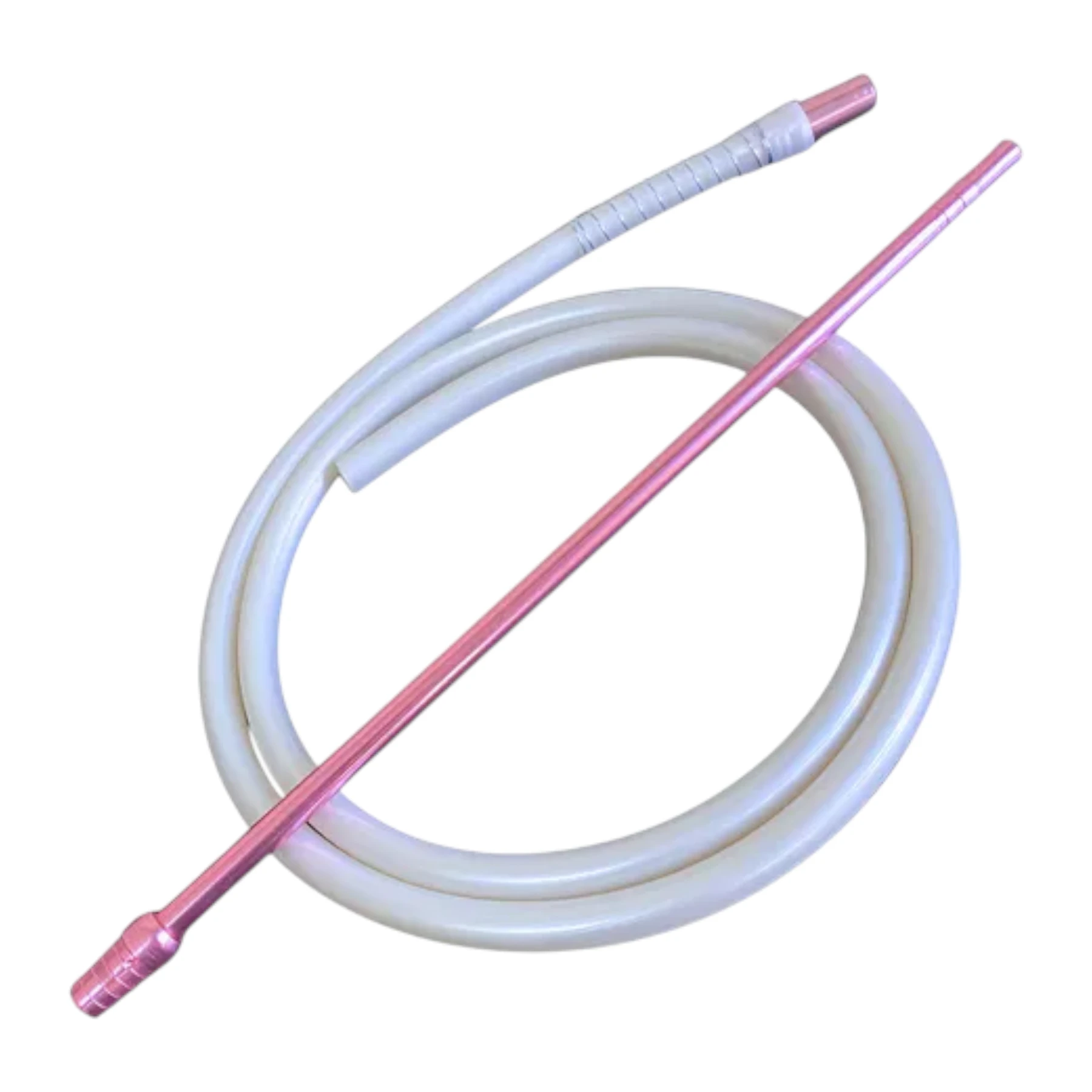 Mangueira Anubis Slim Hose Branco Com Rose