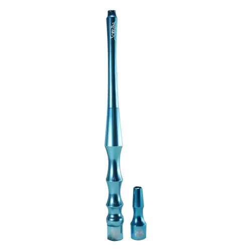 Piteira Sorrilha Azul Bebe Com Dourado