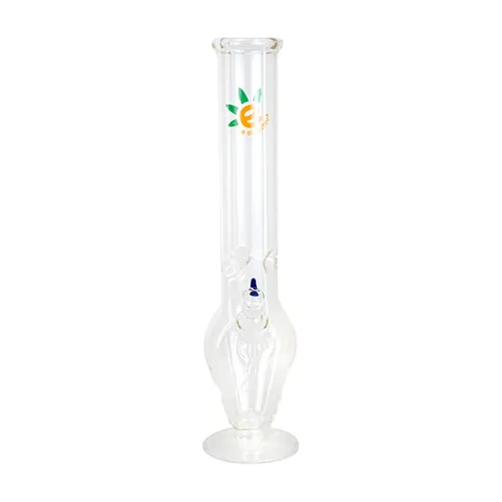 Bong De Vidro Ice Brisado Base Cônica Eaí, Bateu? Trasparente 35Cm