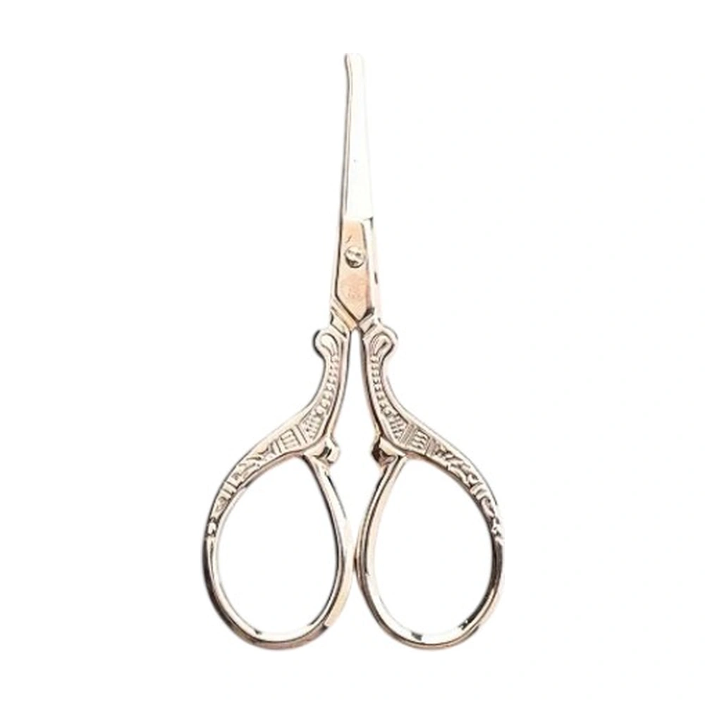 Tesoura Abdz Hash Round Dourada