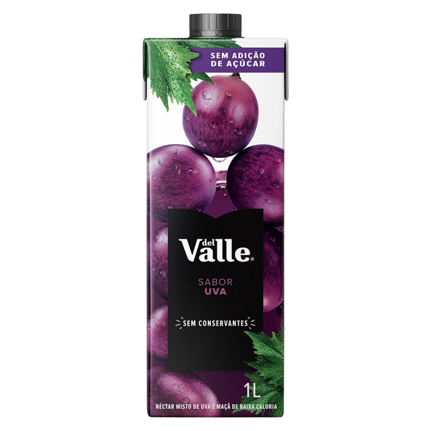 Suco Del Vale Uva Sem Açúcar 1L