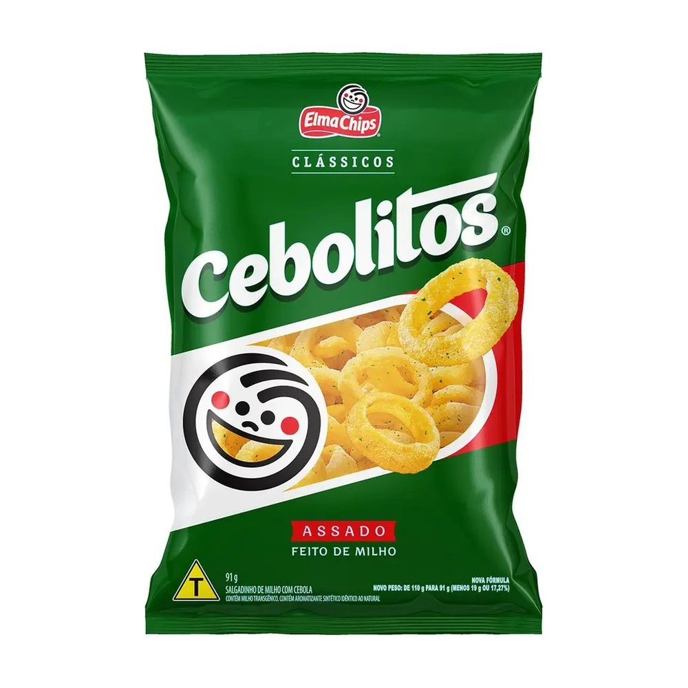 Salgadinho Cebolitos 91G