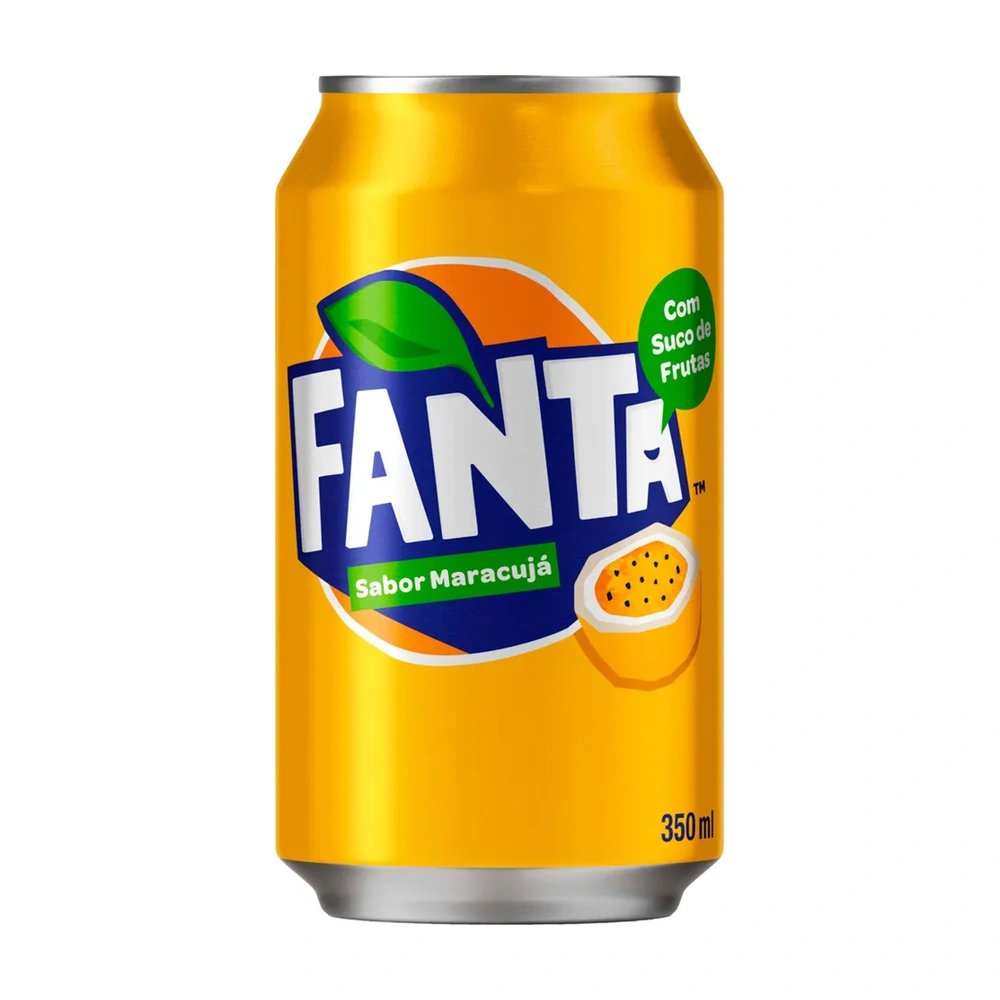 Fanta Maracujá Lata 350Ml
