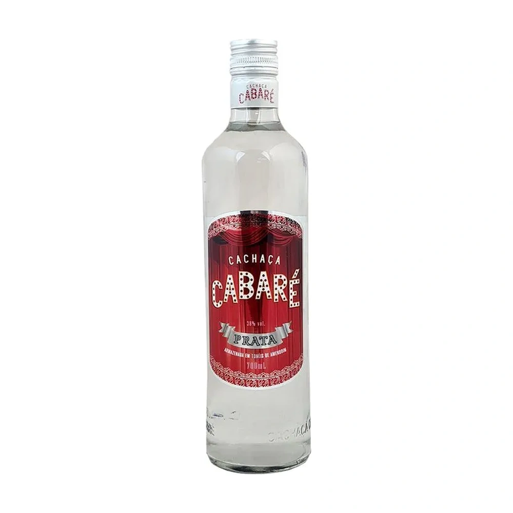 Cachaça Cabare Prata 700Ml
