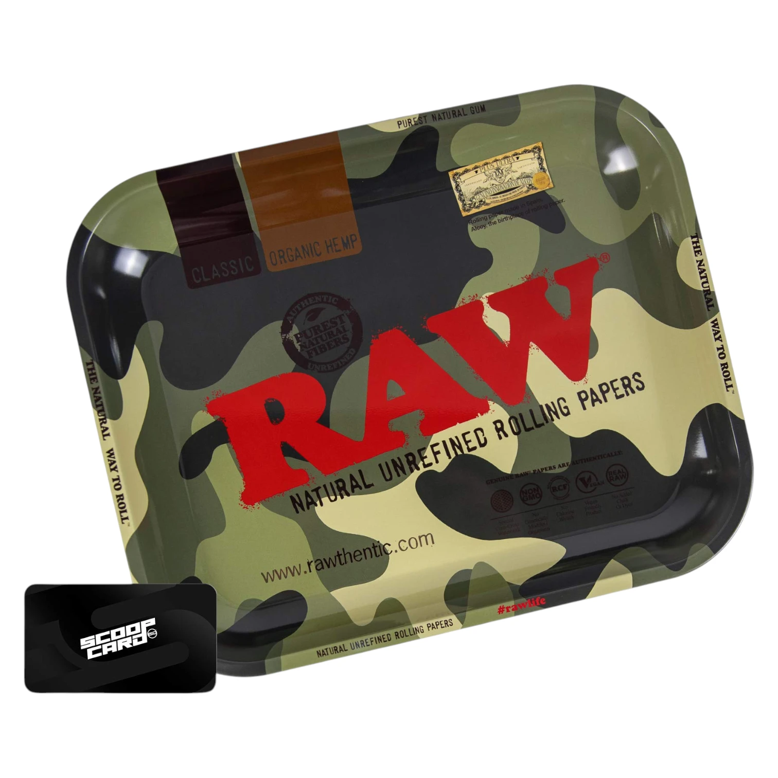 Bandeja  Raw Camuflada Grande