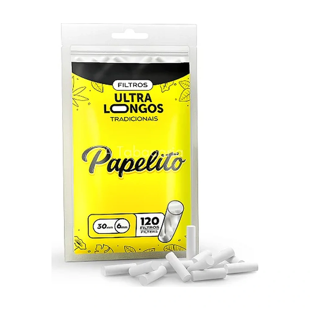 Filtro Papelito Tradicionais Ultra Longos