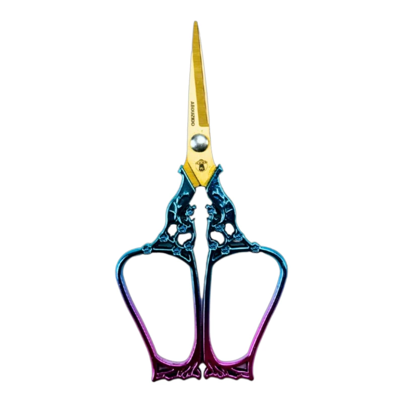 Tesoura Abduzido Azul Com Roxo