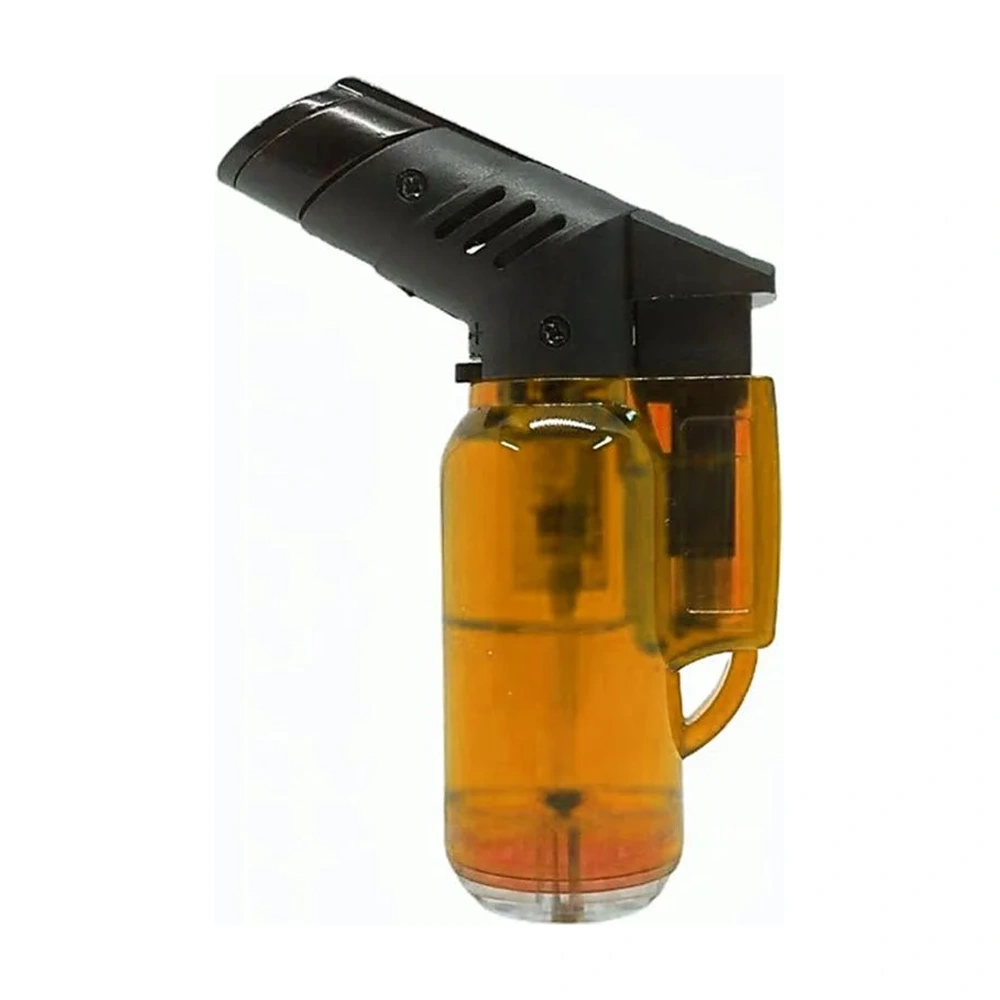 Isqueiro Maçarico Nautika Sem Gas Laranja 12Cm/7.2Cm