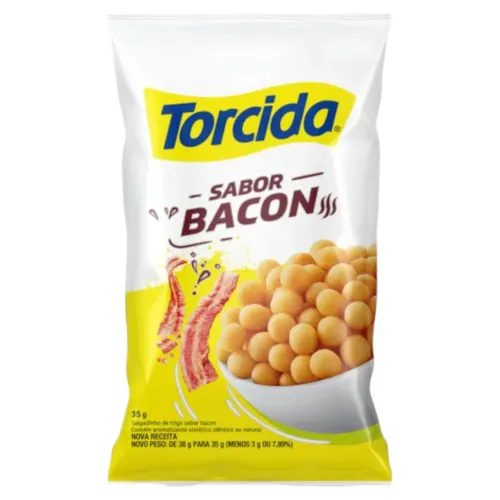 Salgadinho Torcida Bacon 35G