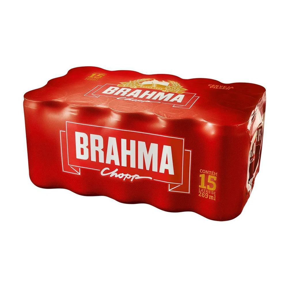 Cerveja Brahma 269Ml Caixa Com 15 Unidades