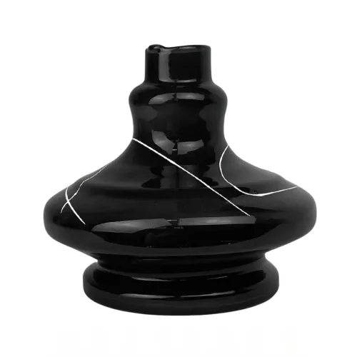 Jarro Clt Preto Com Linha Branca