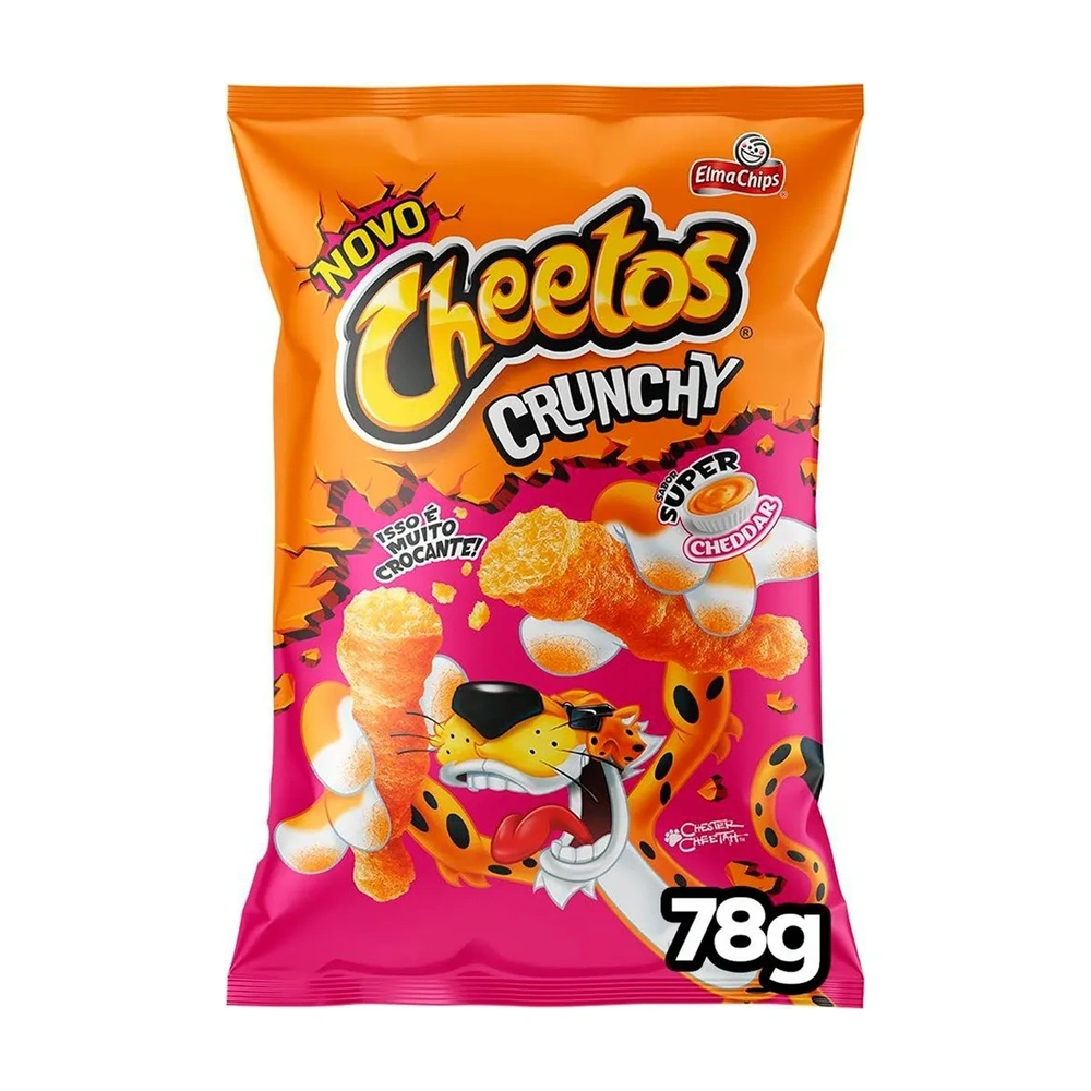 Salgadinho Cheetos Crunchy Mcheddar 78G