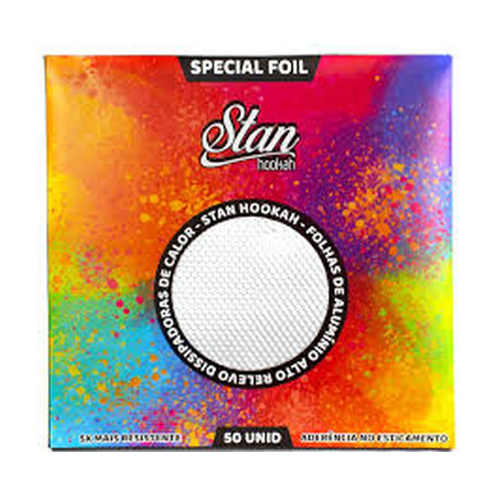 Alumínio Stan Hookah Com 50 Folhas