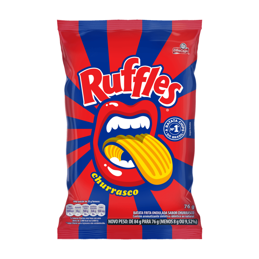 Chips Ruffles Churrasco 76G
