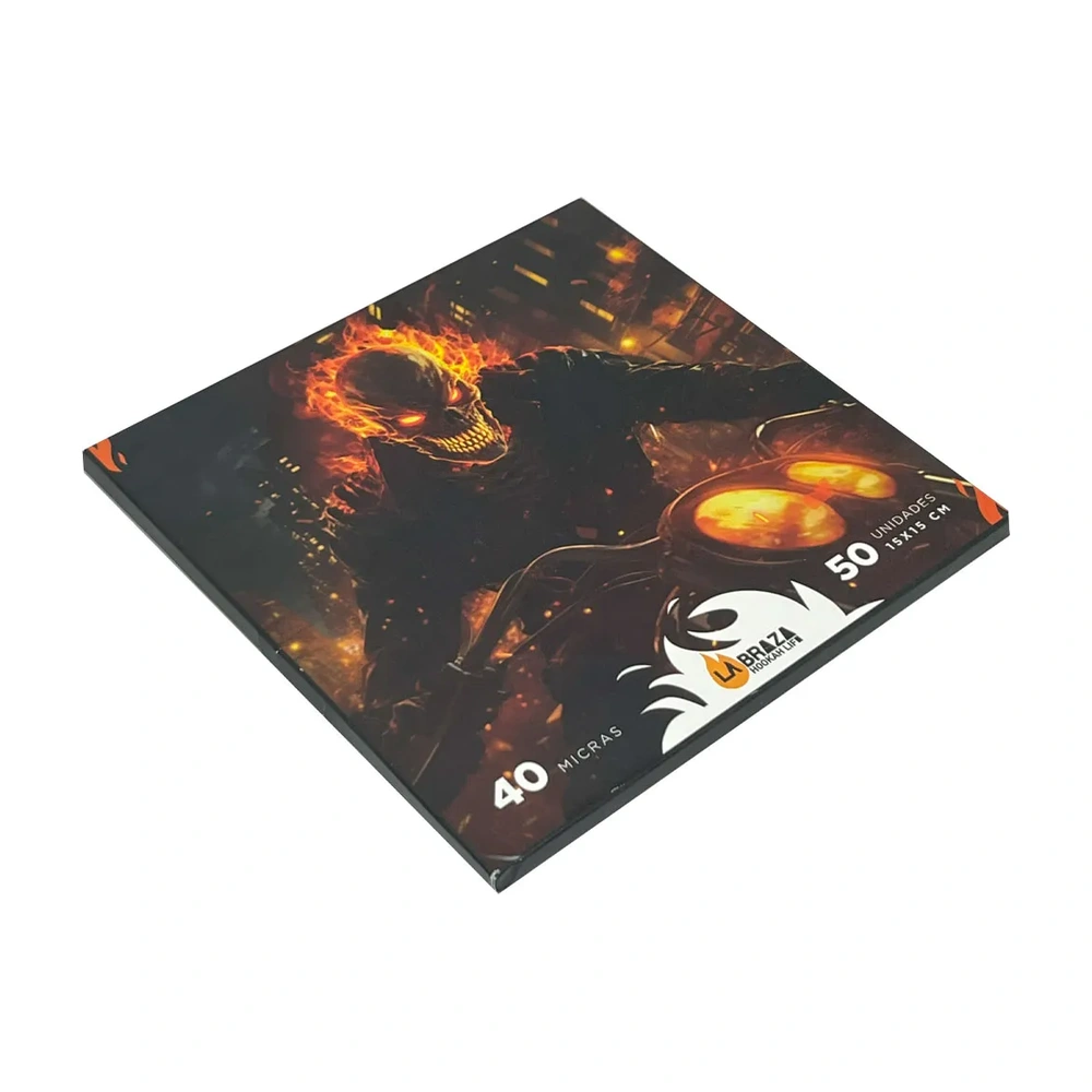 Caixa De Alumínio La Braza Com 50 Folhas