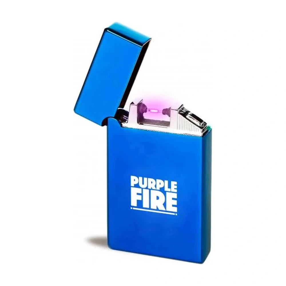 Isqueiro Elétrico Purplefire Azul Escuro