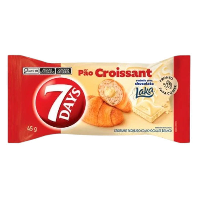 Croissant 7Days Laka Branco