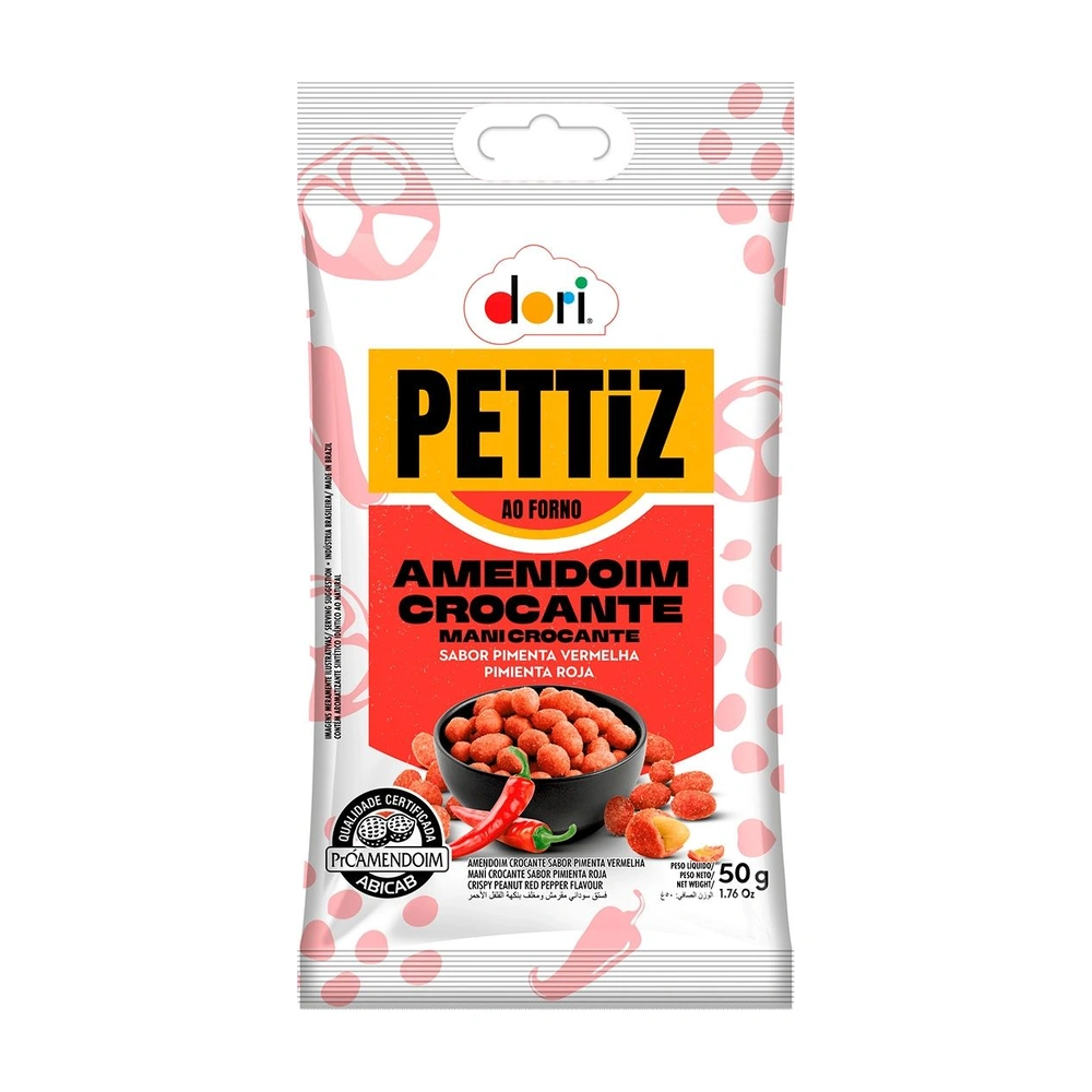 Amendoim Crocante Pettiz Pimenta