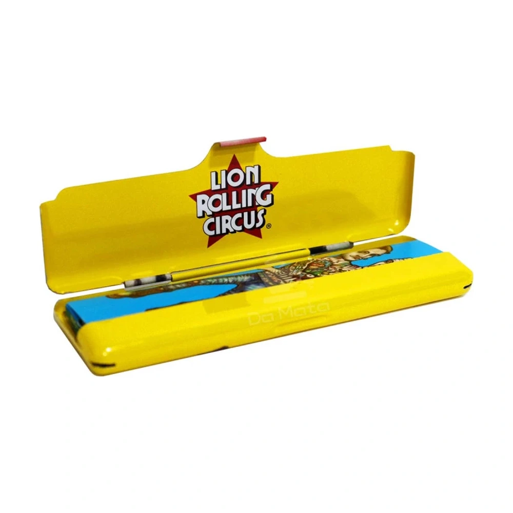 Porta Seda Lion Rolling Circus Amarelo