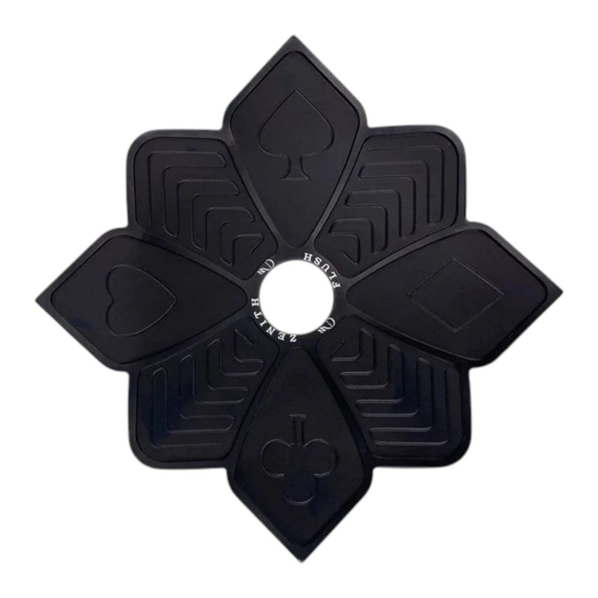 Prato Zenith Mini Flush Preto