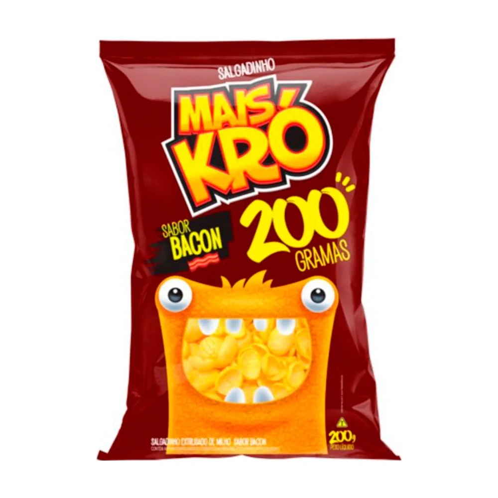 Salgadinho Kro Bacon 200G 