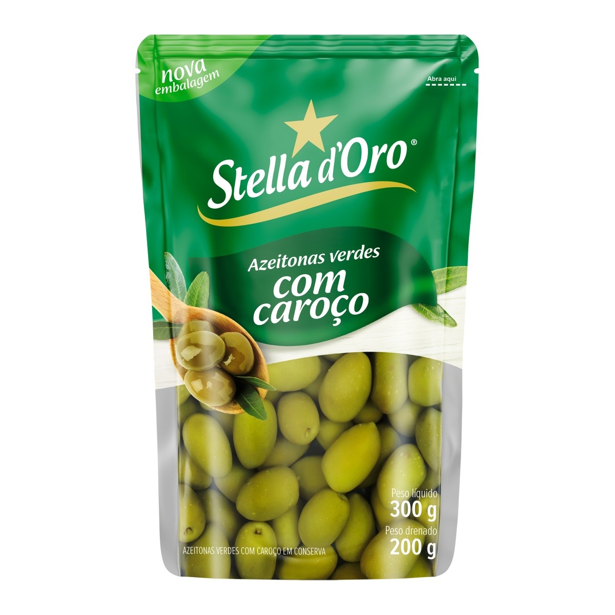 Azeitona Com Caroço Stella D´Oro