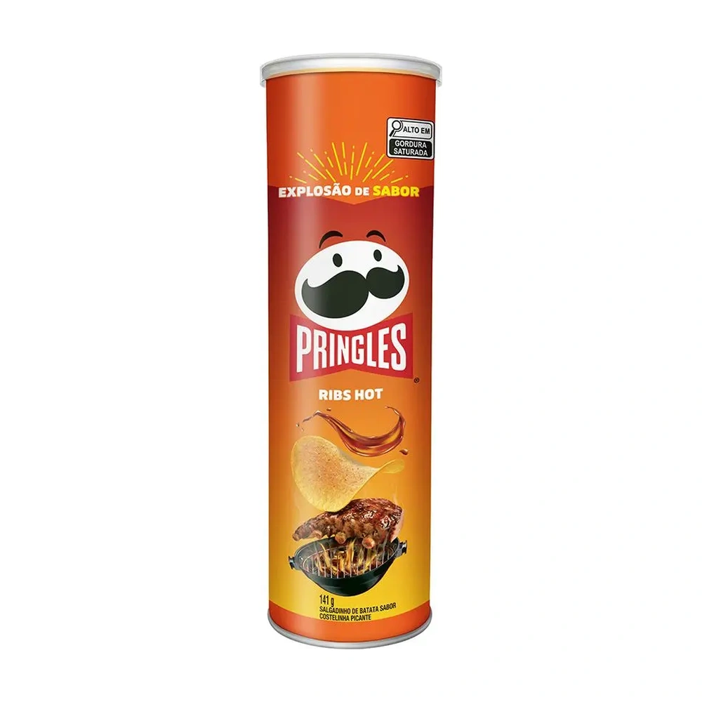 Batata Pringles Ribs Hot 141G