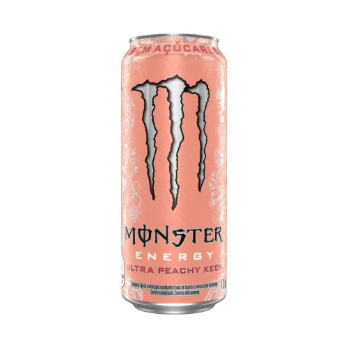 Energético Monster Ultra Peachy Keen 473Ml