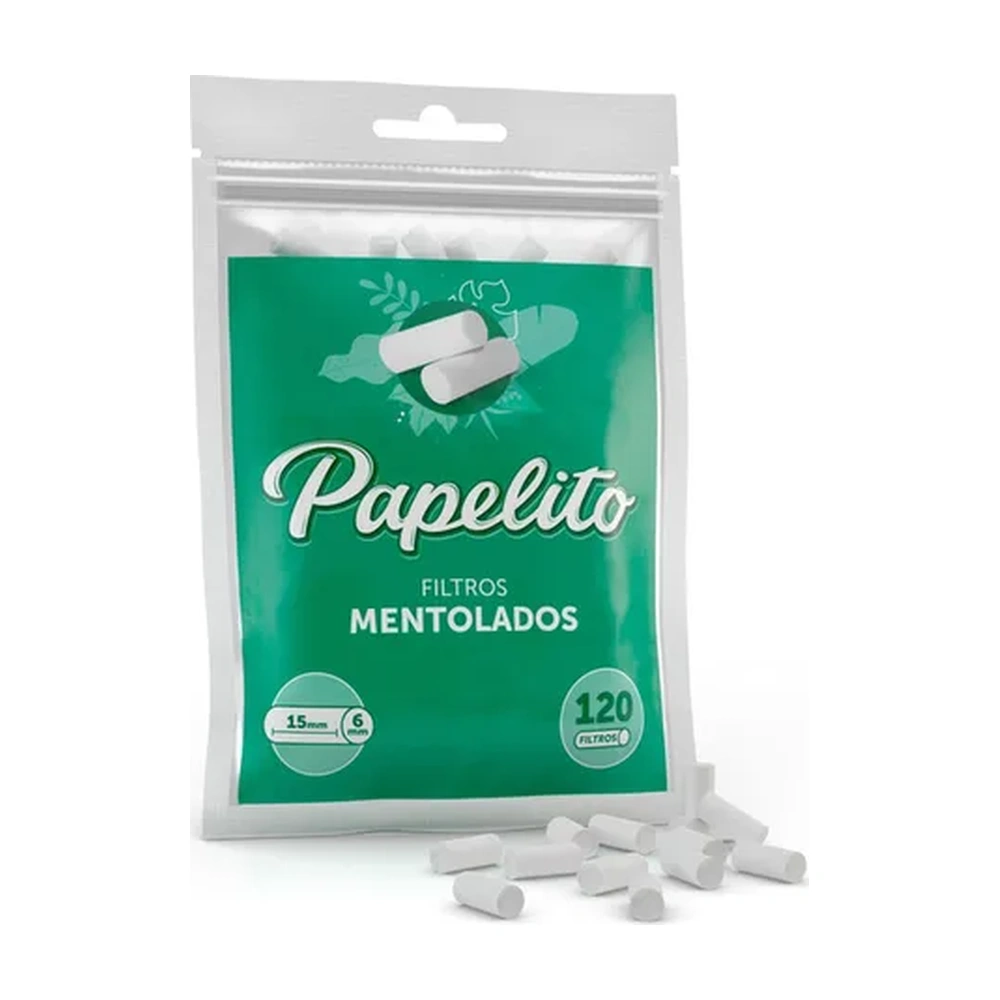 Filtro Papelito Mentolados 120 Filtros