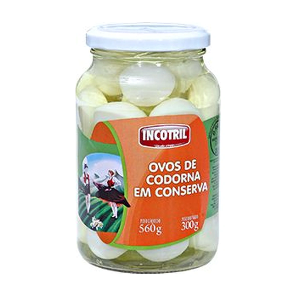 Ovos De Codorna Incotril 560G