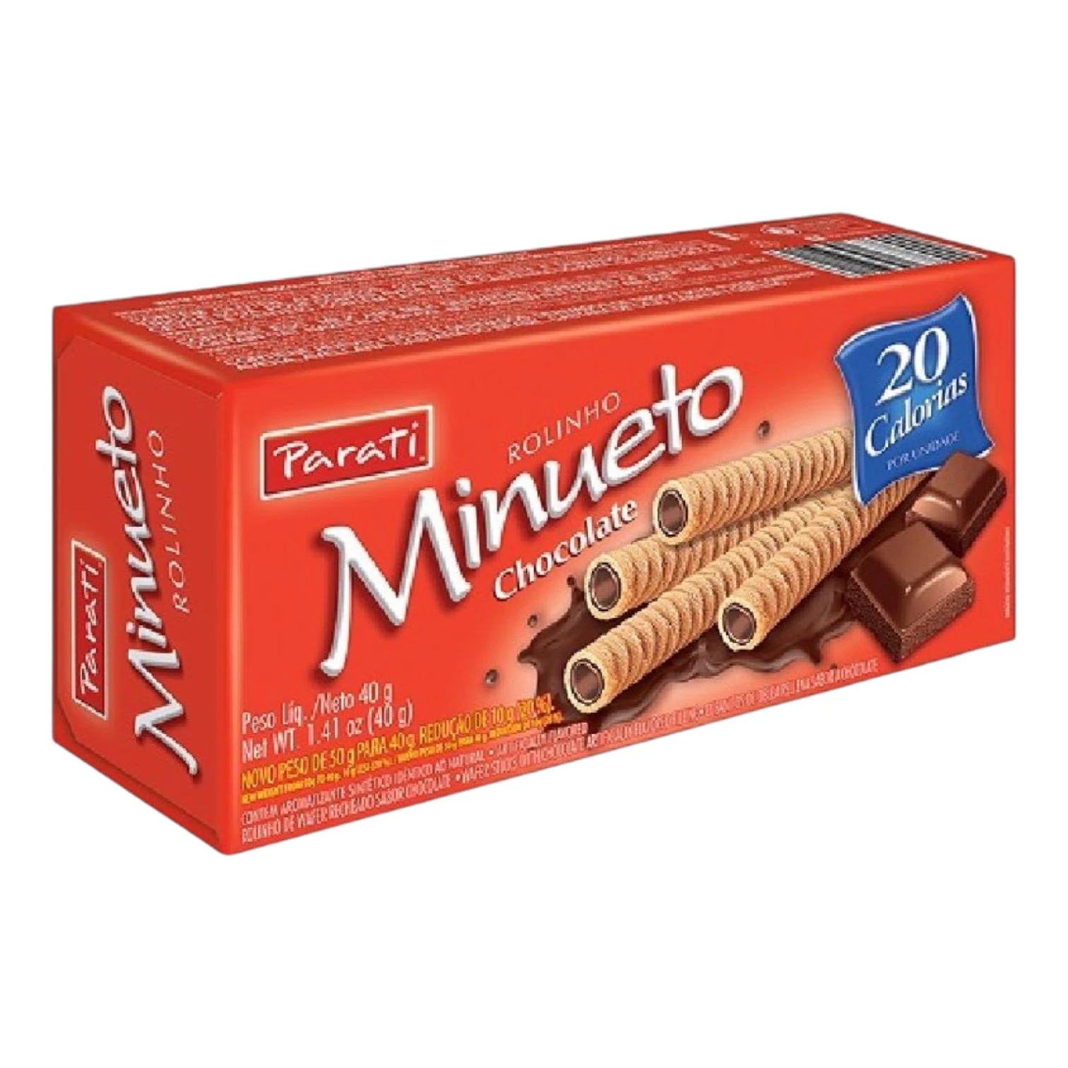 Rolinho Minueto Chocolate
