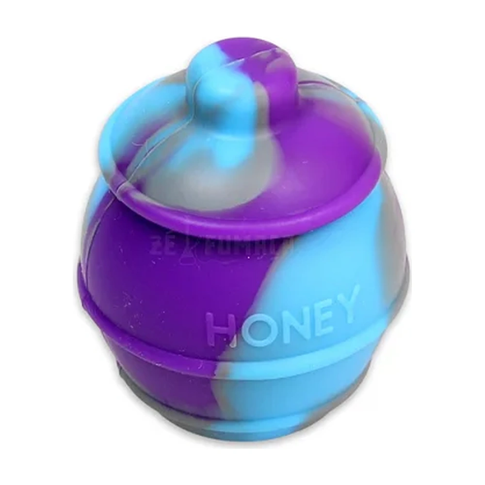 Slick De Silicone G Honey Azul Bebe, Roxo E Cinza