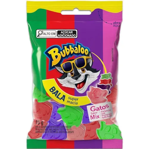 Chiclete Bubbaloo Mix