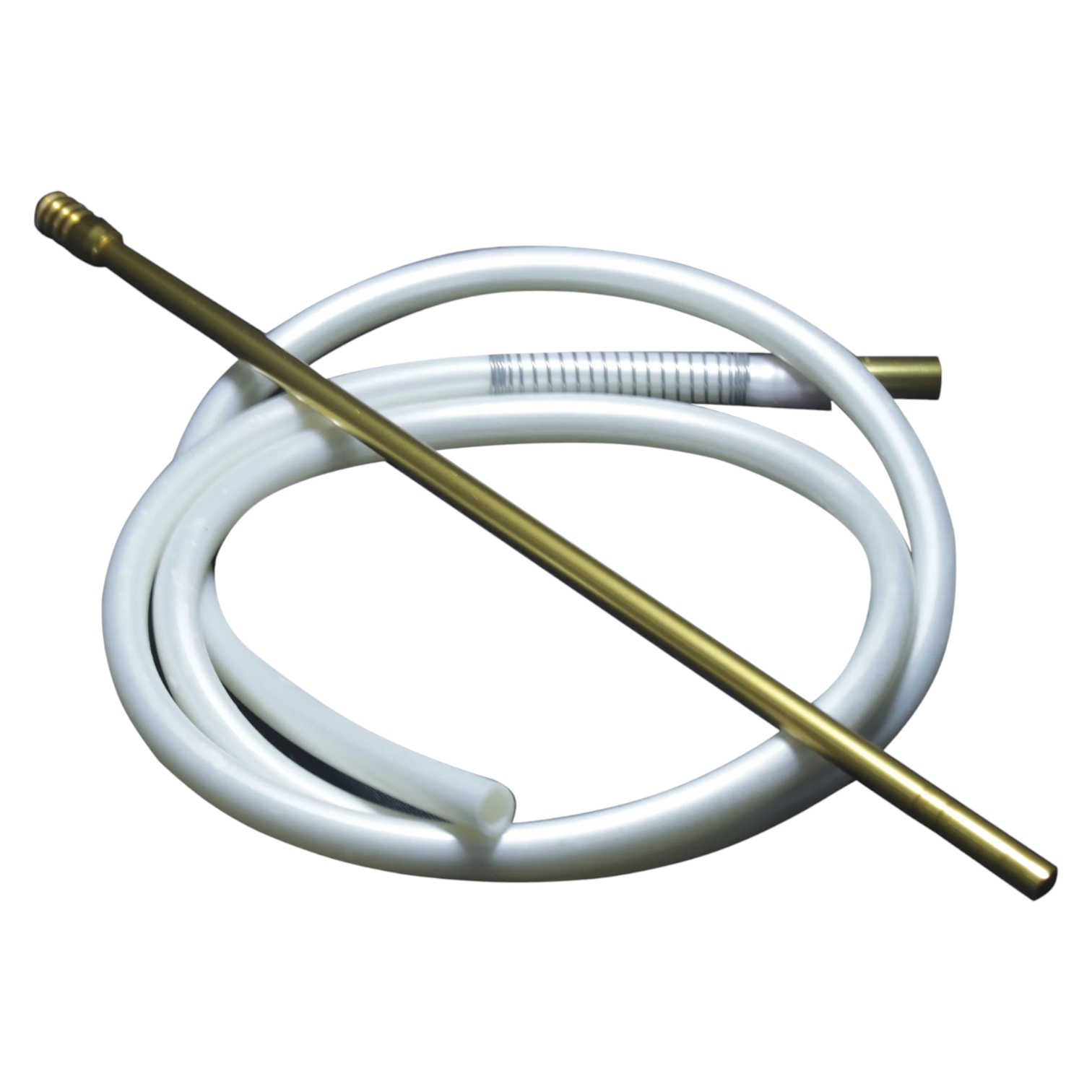 Mangueira Anubis Slim Hose Branco Com Dourado