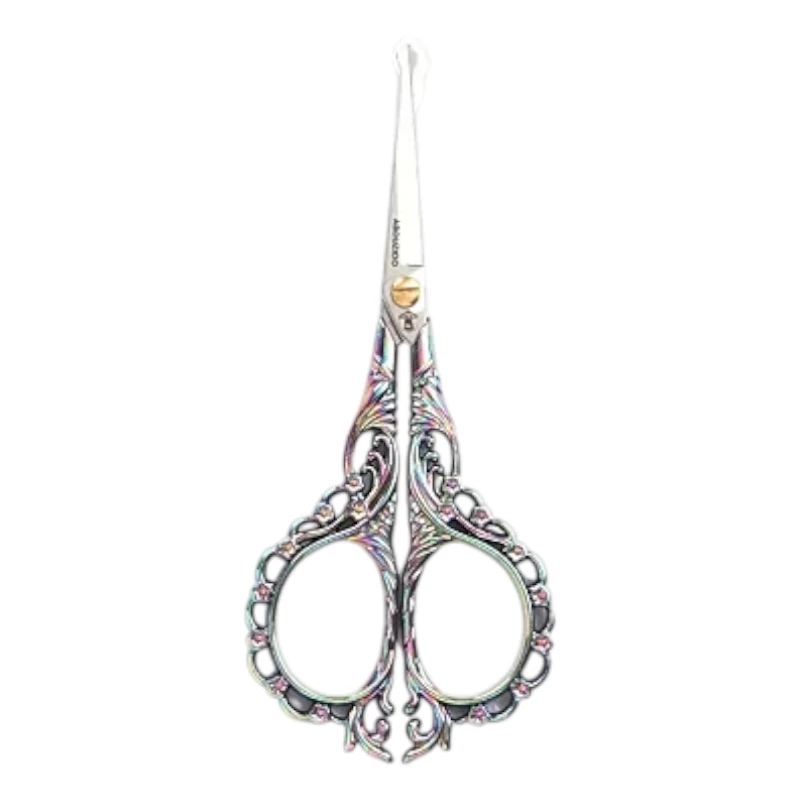 Tesoura Abdz Queen Holografica