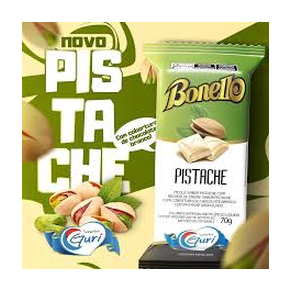 Picolé Bonello Pistache 70G