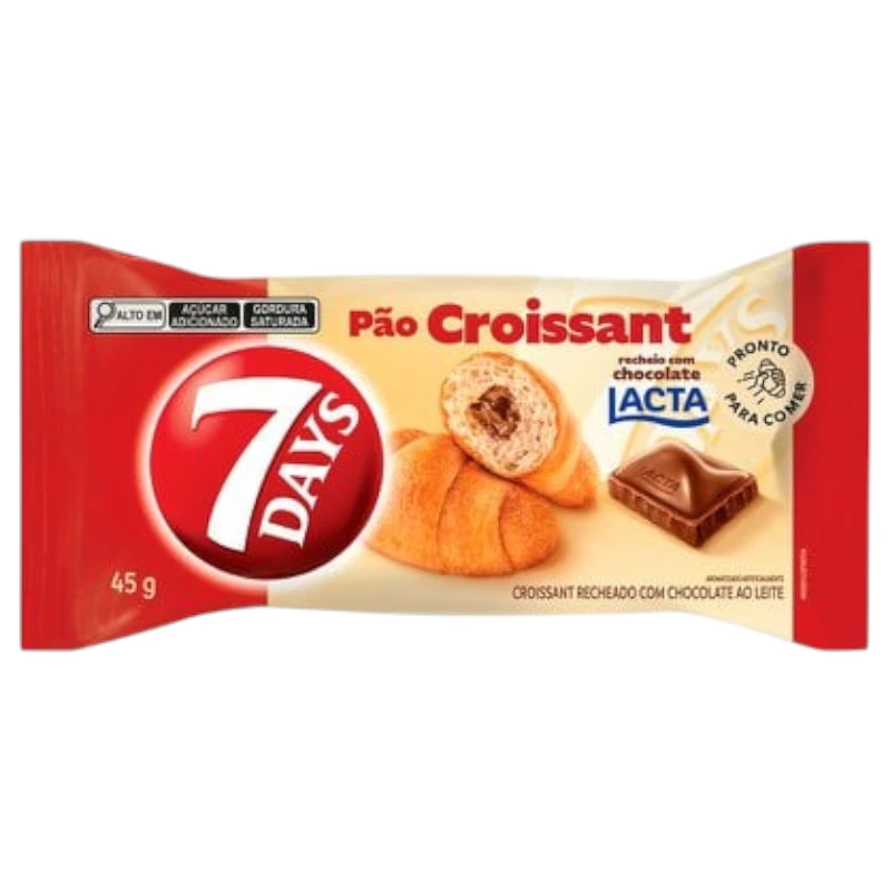 Croissant 7Days Chocolate Ao Leite