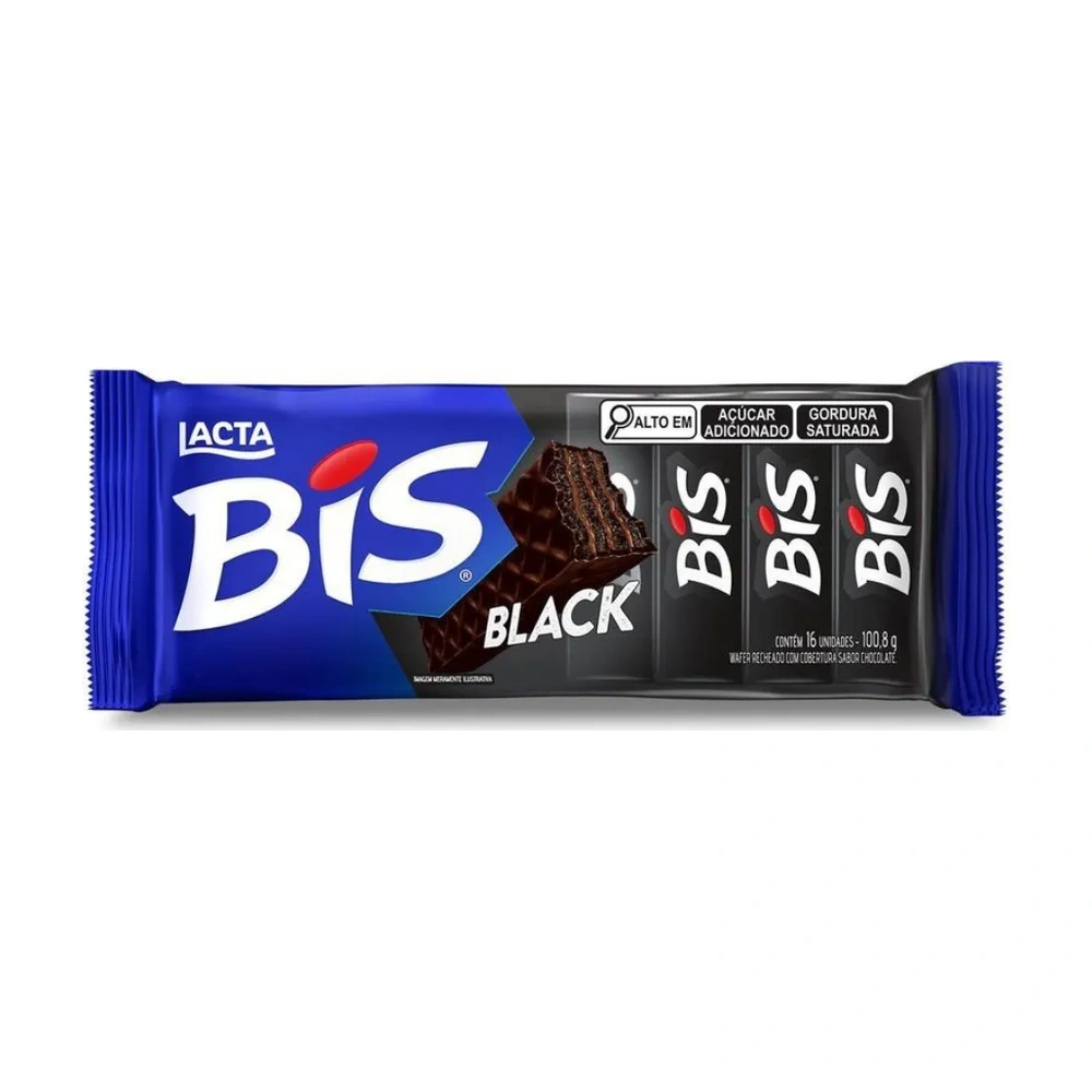 Bis Chocolate Preto 100,8G