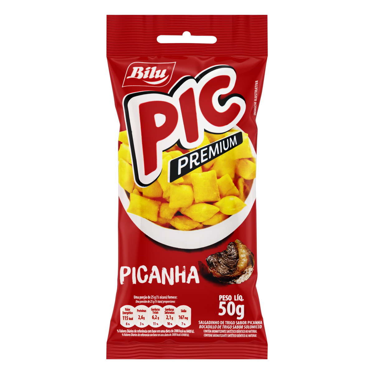 Salgadinho Pic Premium Picanha 40G