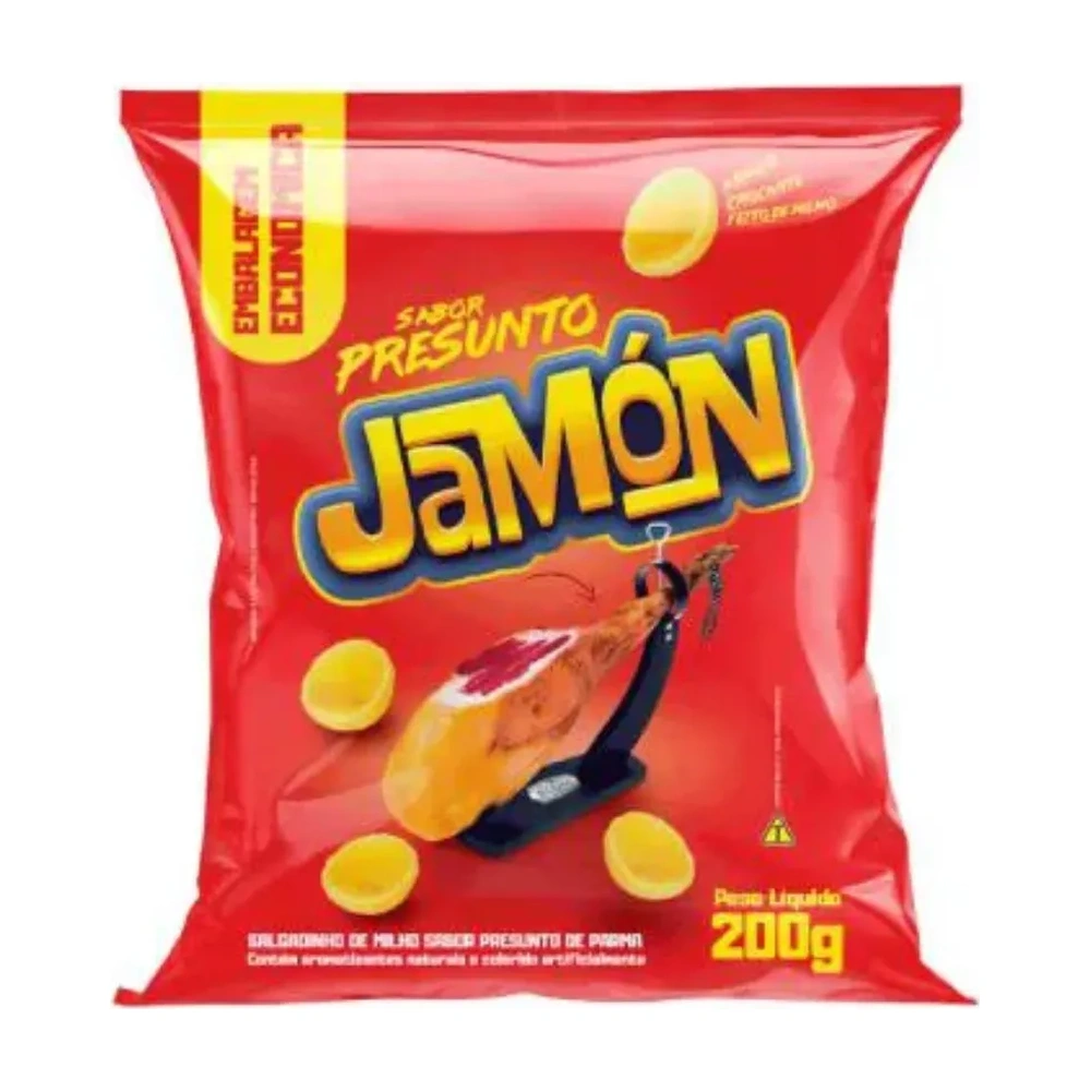 Salgadinho Jamon Presunto 200G