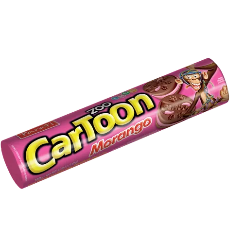 Bolacha Zoo Cartoon Morango