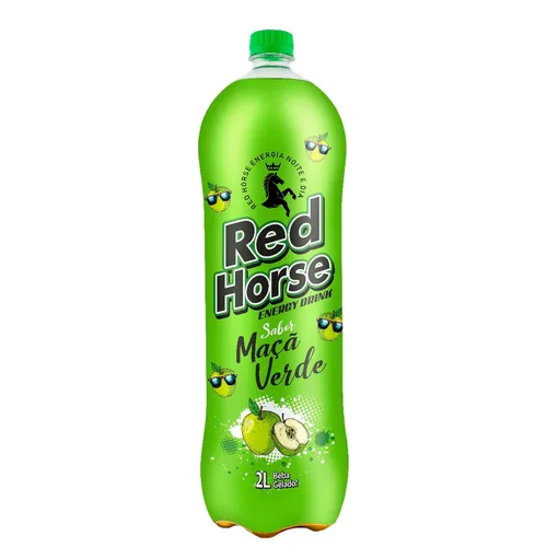 Energético Red Horse Maça Verde 2L