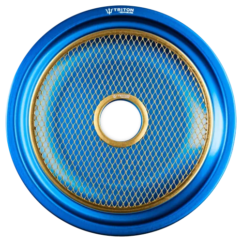 Prato Triton Komanche Com Telinha Azul