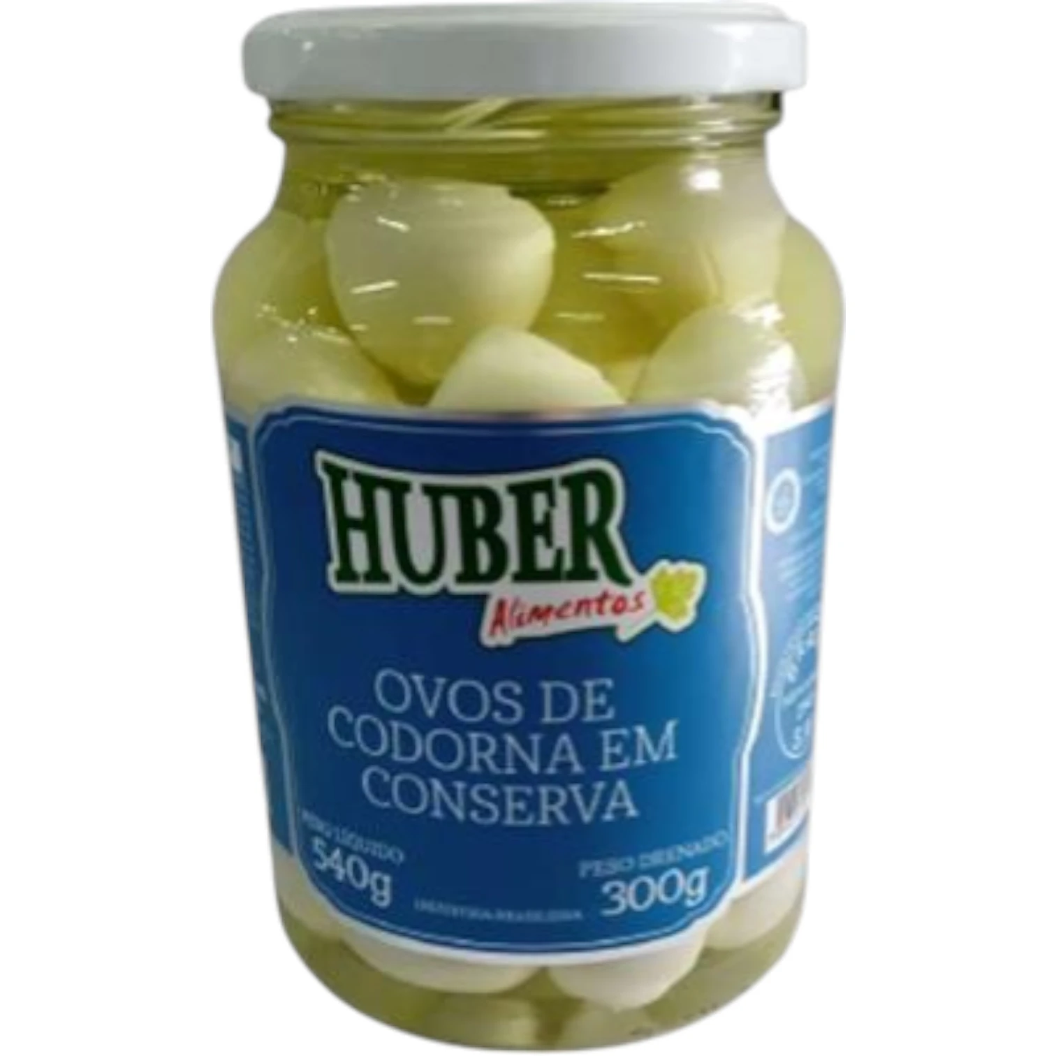 Ovos De Codorna Huber 300G