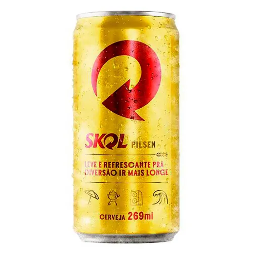 Cerveja Skol 269Ml