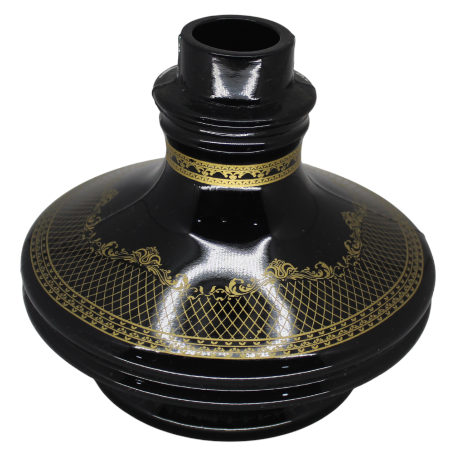 Jarro Poderoso Renda Preto 14Cm 
