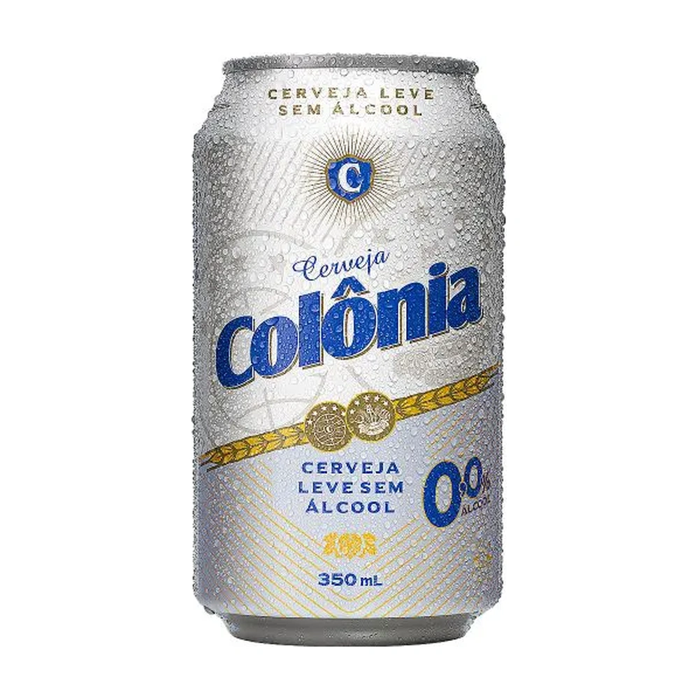 Cerveja Colonia Zero Alcool 350Ml