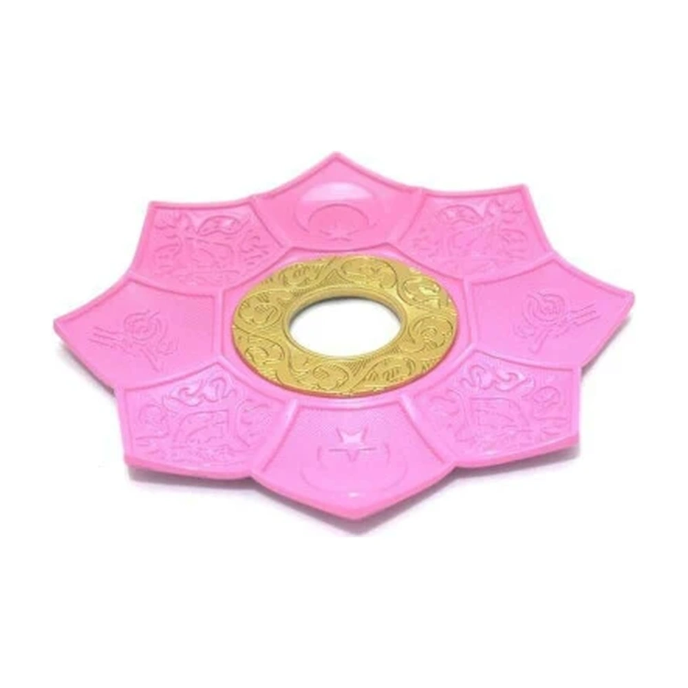 Prato Aquila Médio Dourado Com Rosa